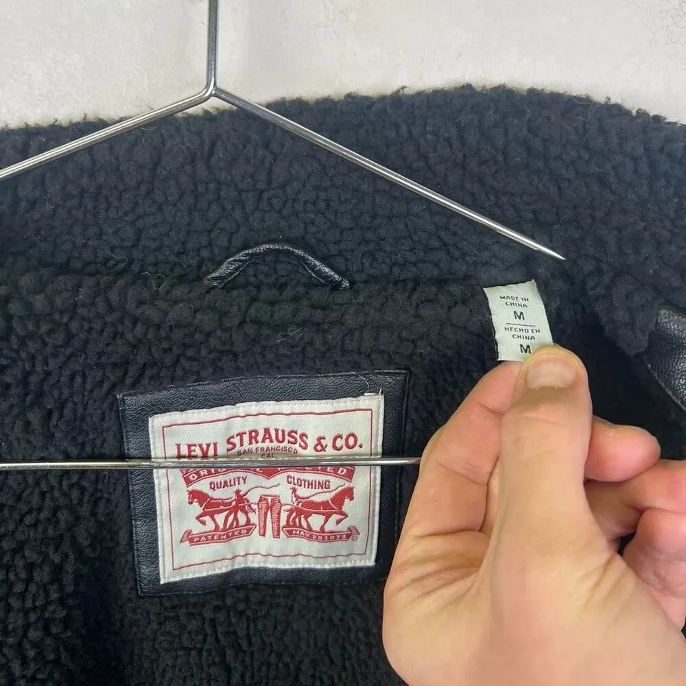 Levi's Mens Aviator Bomber Jacket Size M